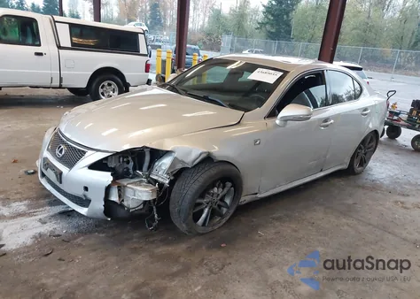 2012 Lexus Is 250 из США, поврежденный, VIN JTHBF5C23C5163796